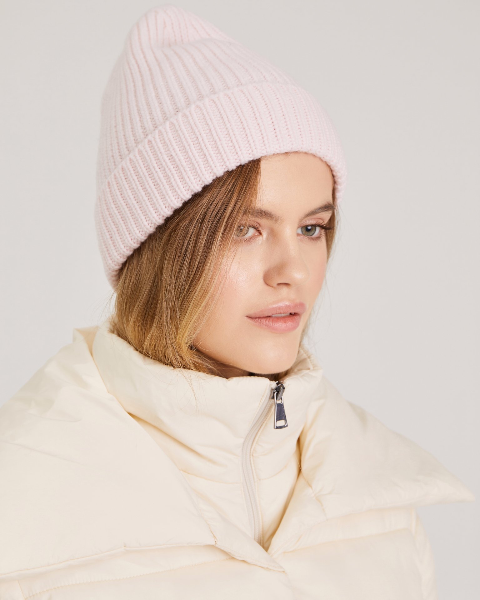 Cashmere and Wool Beanie