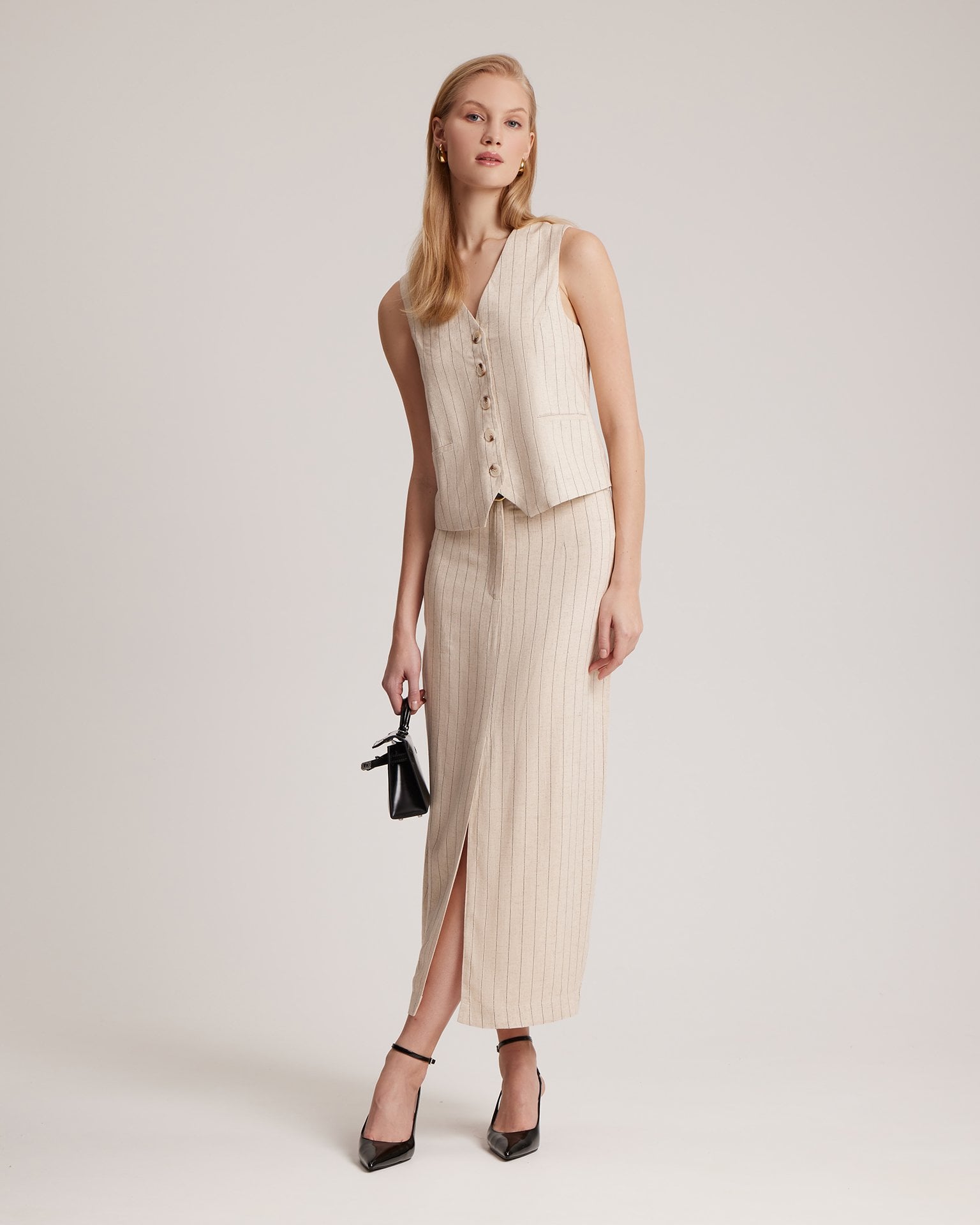 Linen skirt