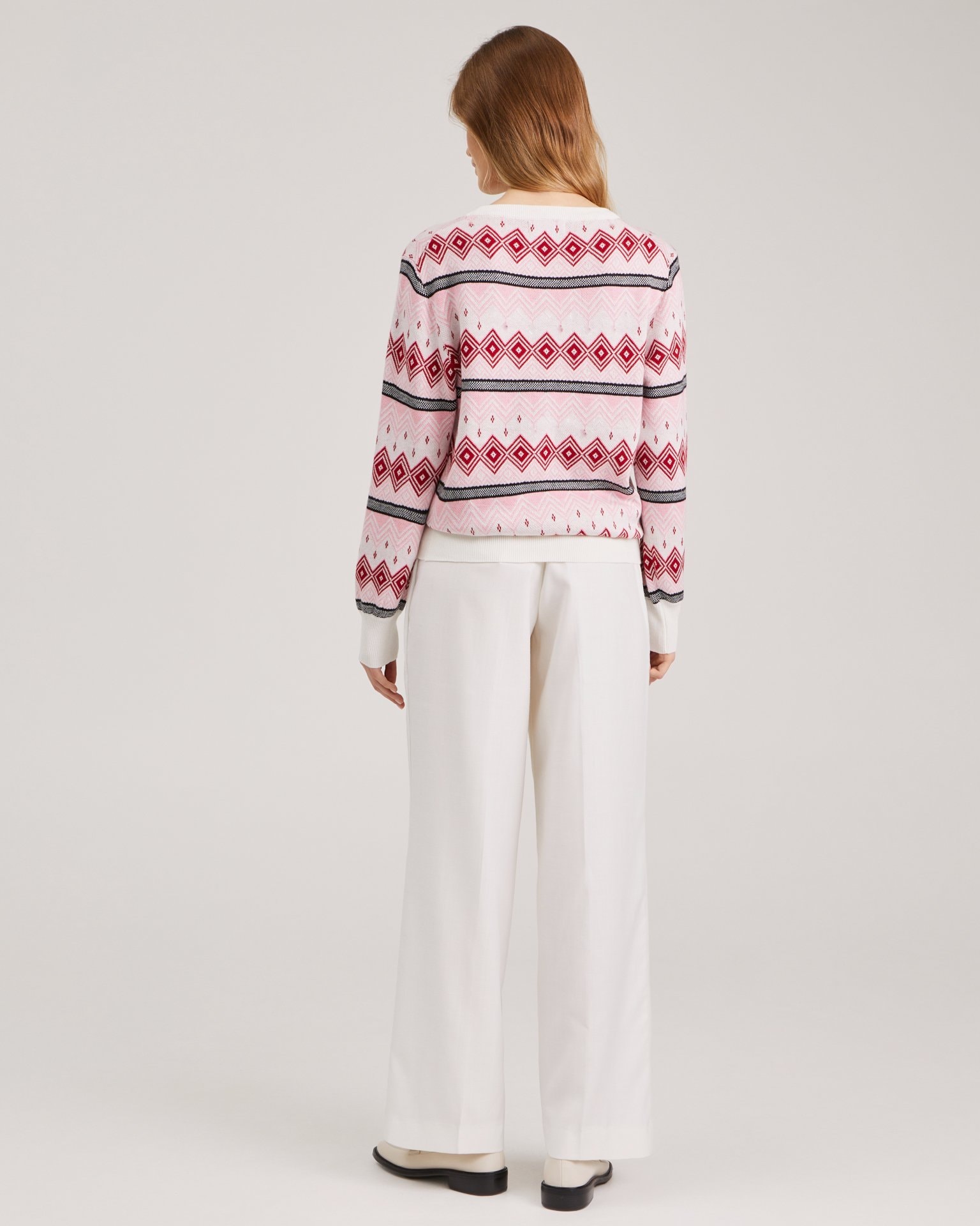 Patterned jumper, Pink — photo 5