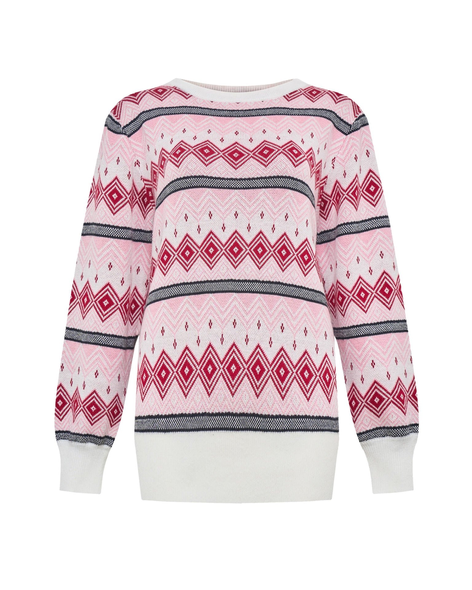 Patterned jumper, Pink — photo 2