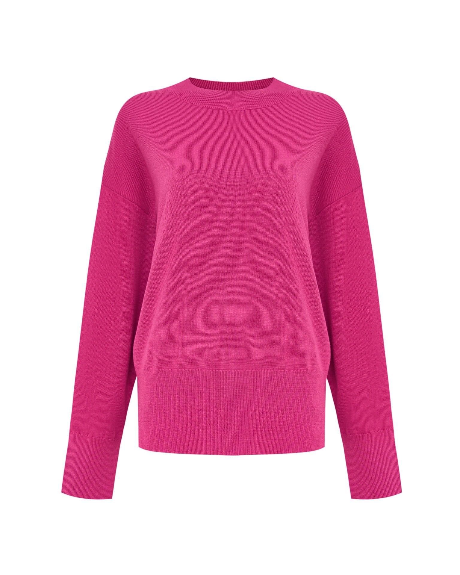 Solid-colour jumper