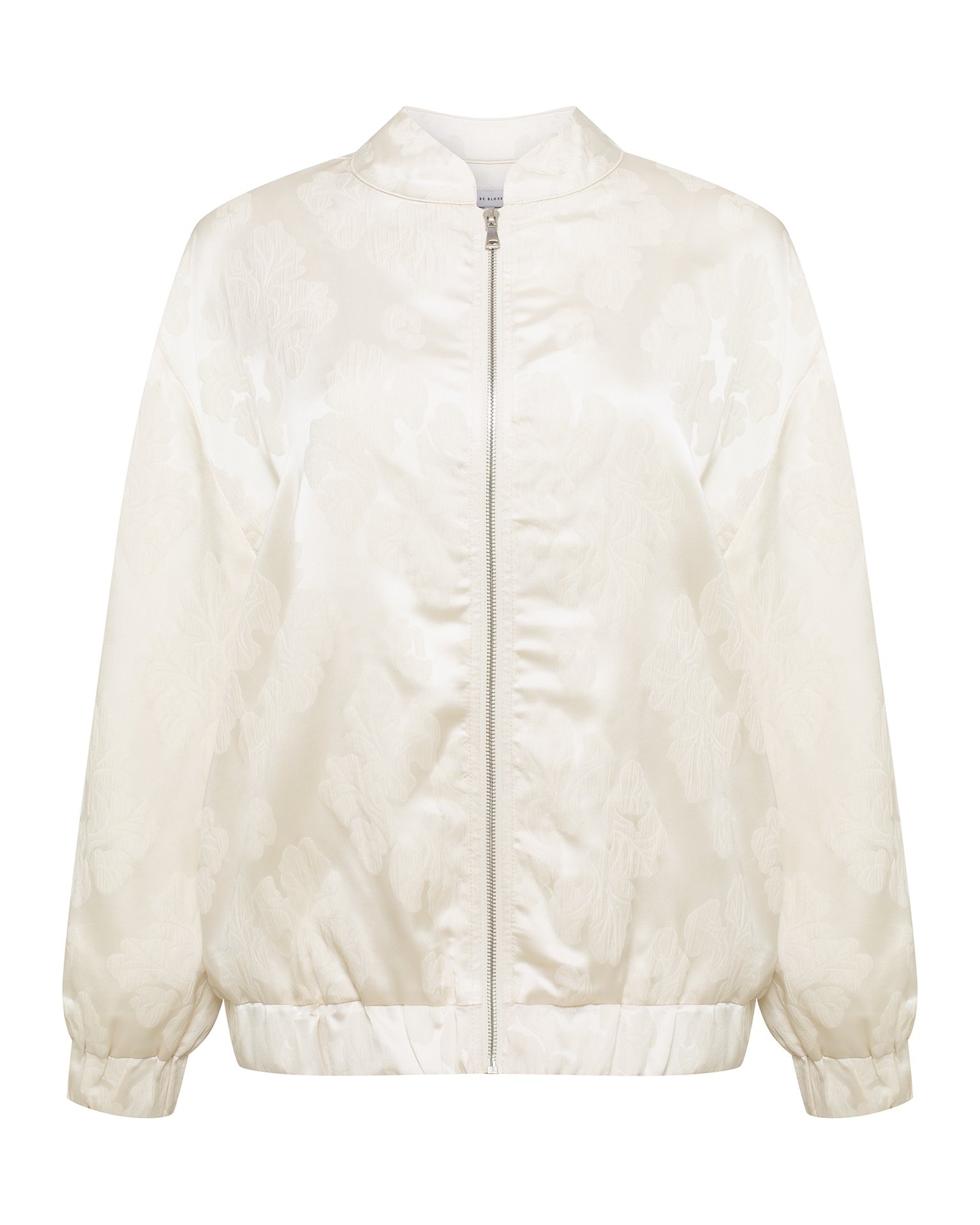 Longline bomber jacket, Milky — photo 8