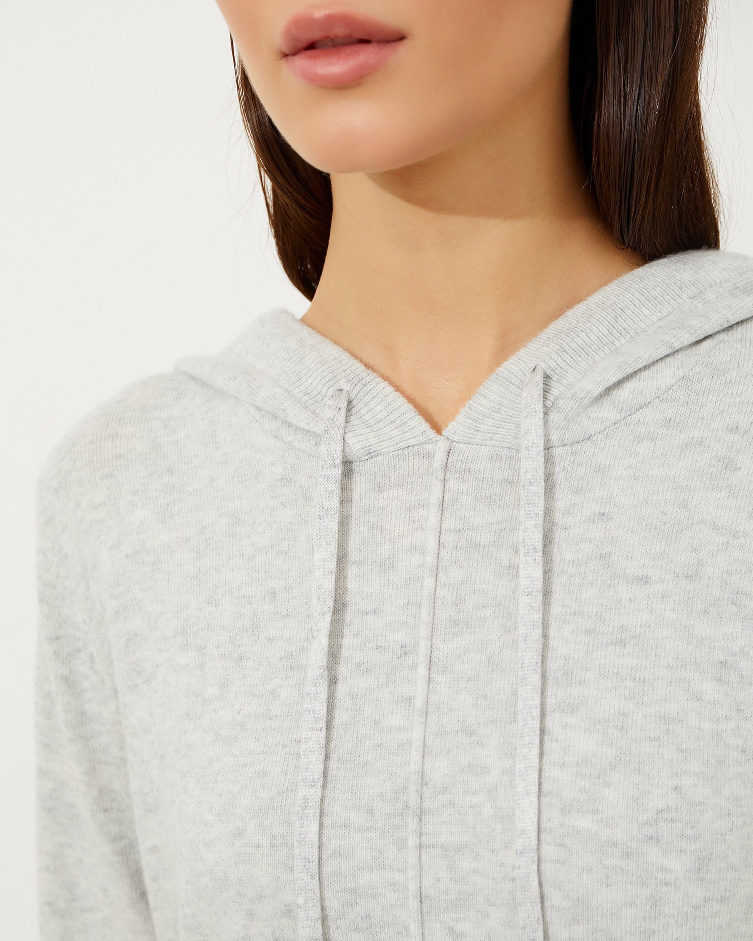 Hoodie dress, Light Grey — photo 5