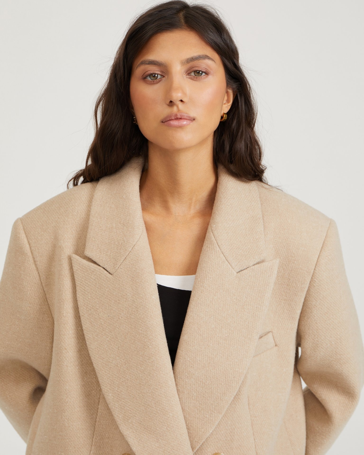 Insulated jacket, Beige — photo 6