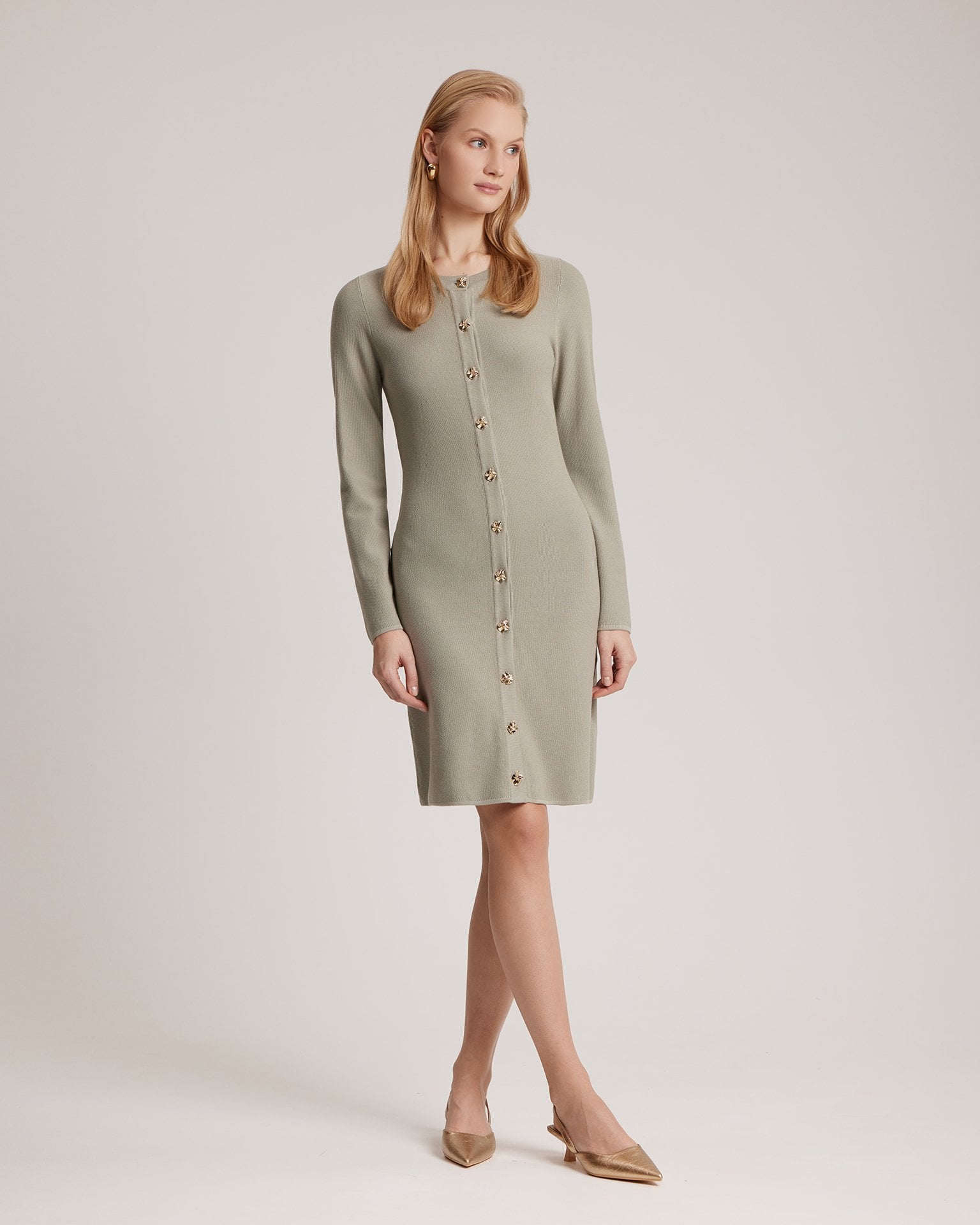 Khaki dress