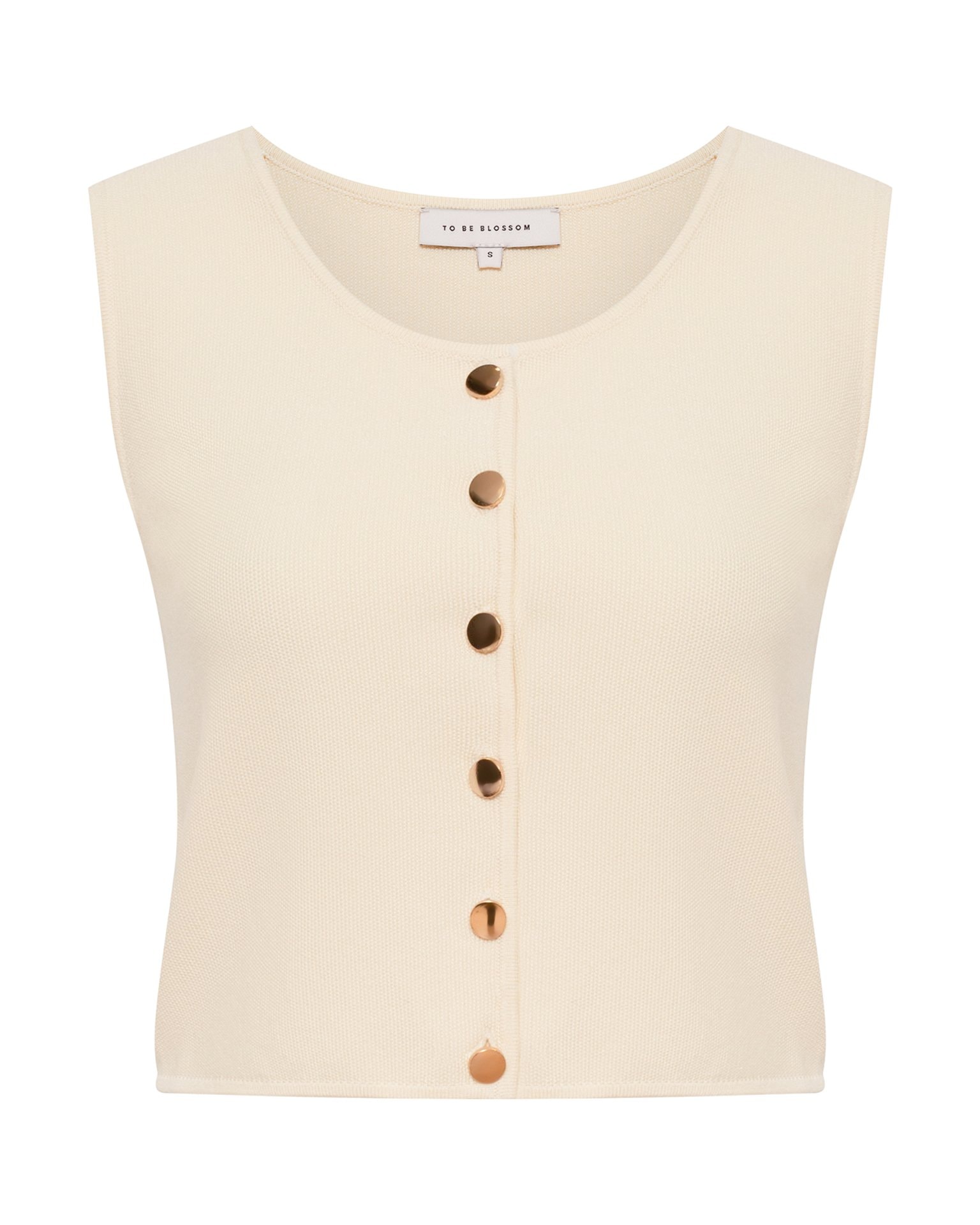 Milk-coloured top, Milky — photo 6
