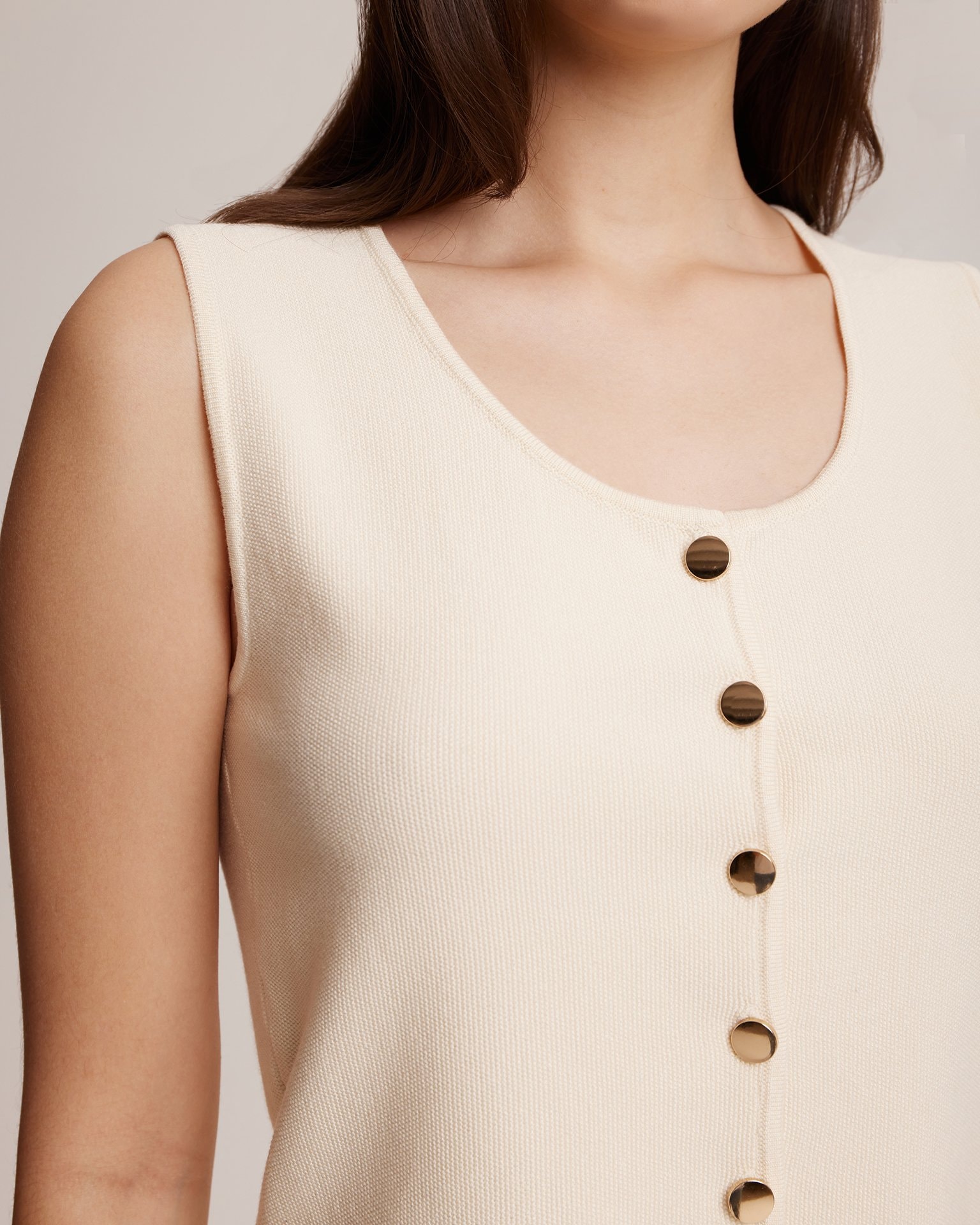 Milk-coloured top, Milky — photo 5