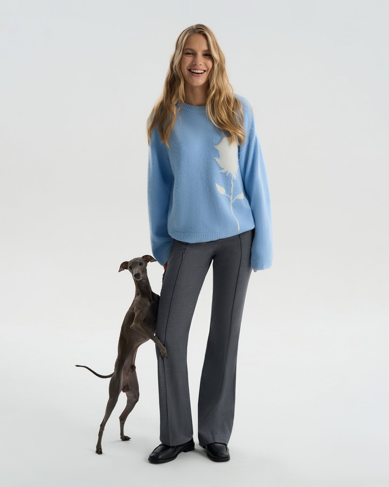 Blended wool jumper