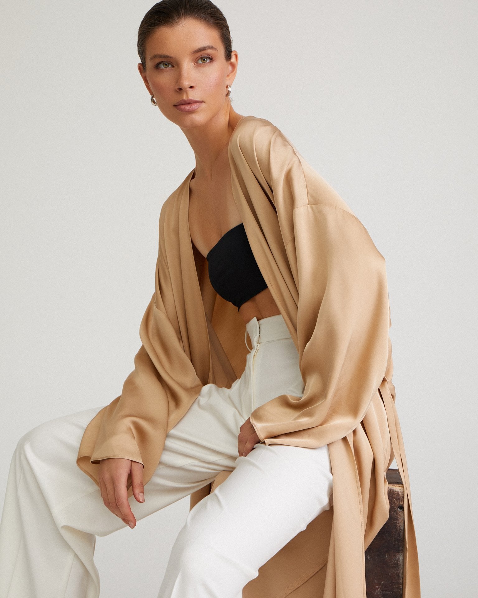 Artificial Silk Kimono