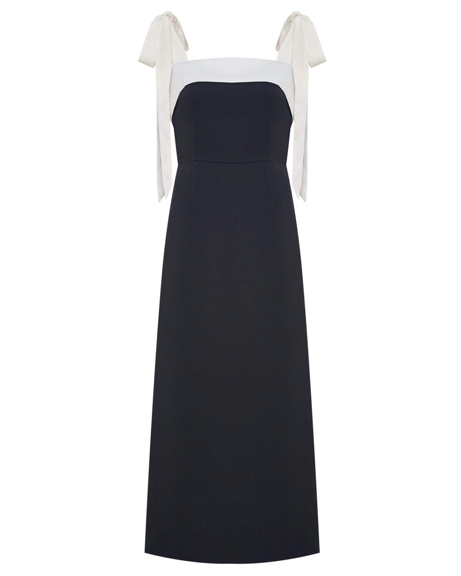 Dress with bows, Black — photo 4