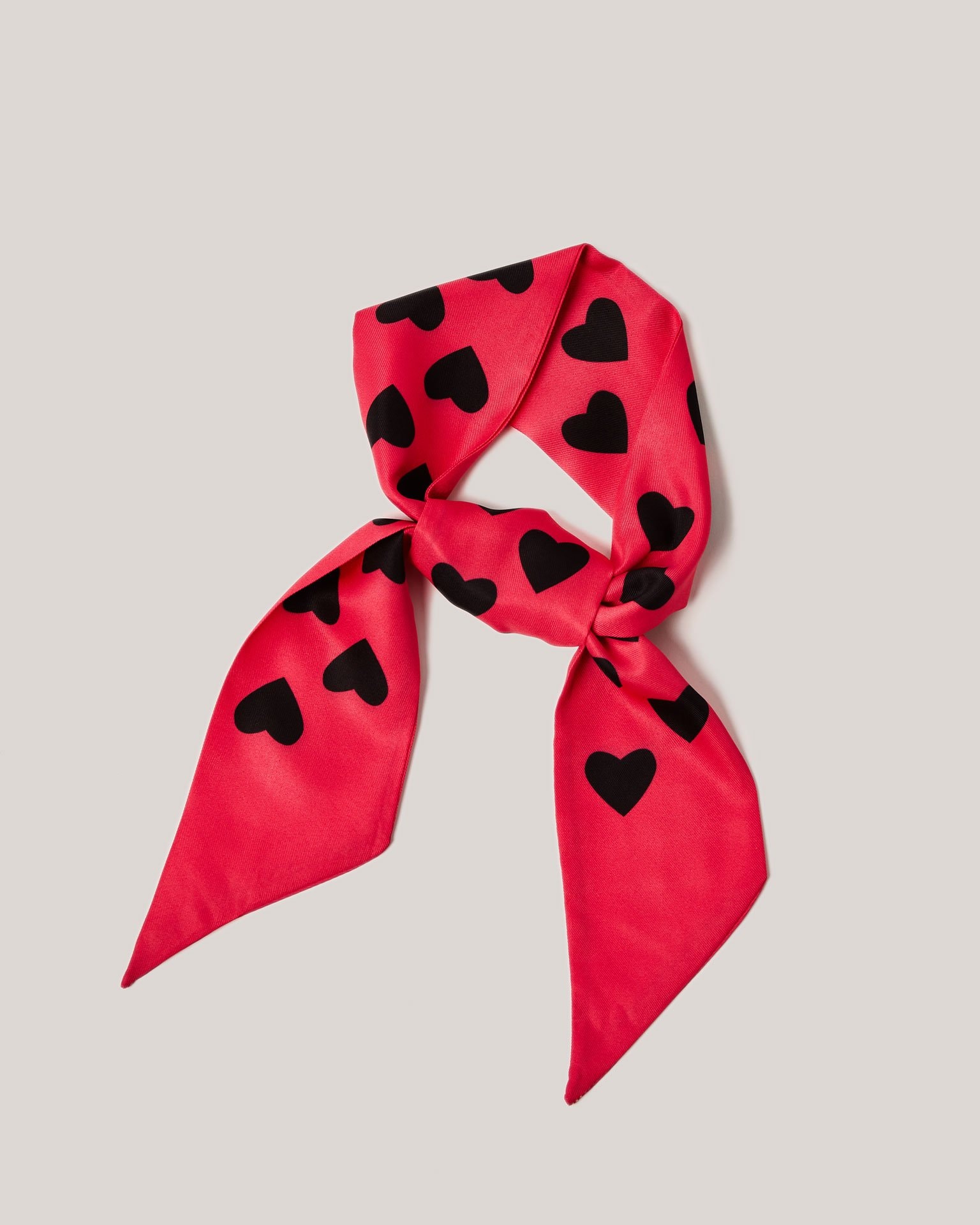 Ribbon with hearts, Pink — photo 2