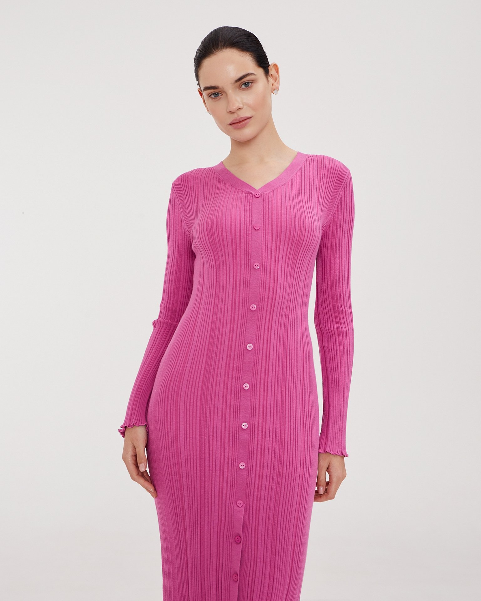 Fuchsia dress, Fuchsia — photo 2