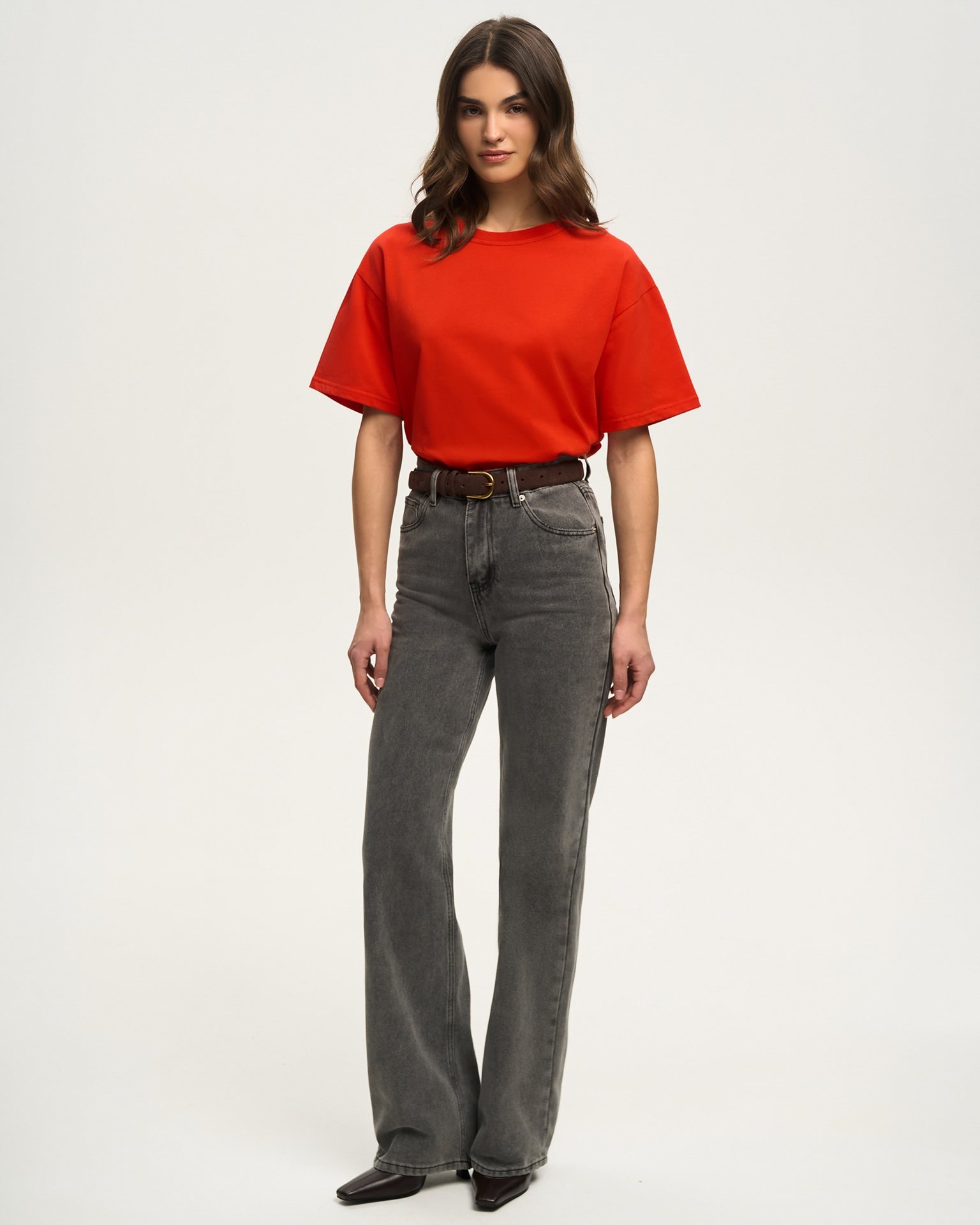 Basic red T-shirt, Red — photo 2