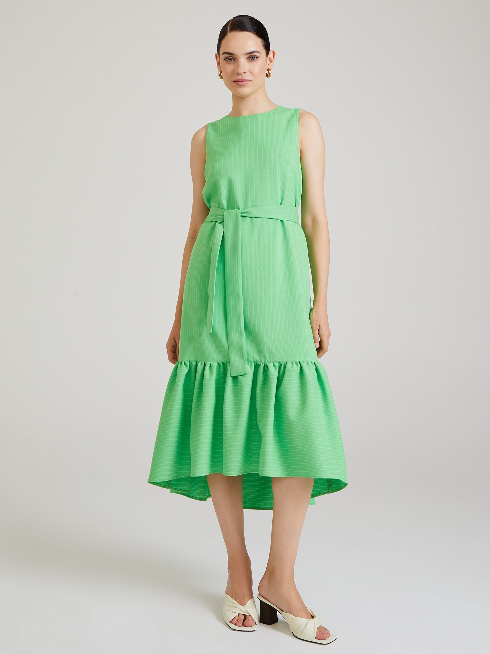 Tiered Midi Dress