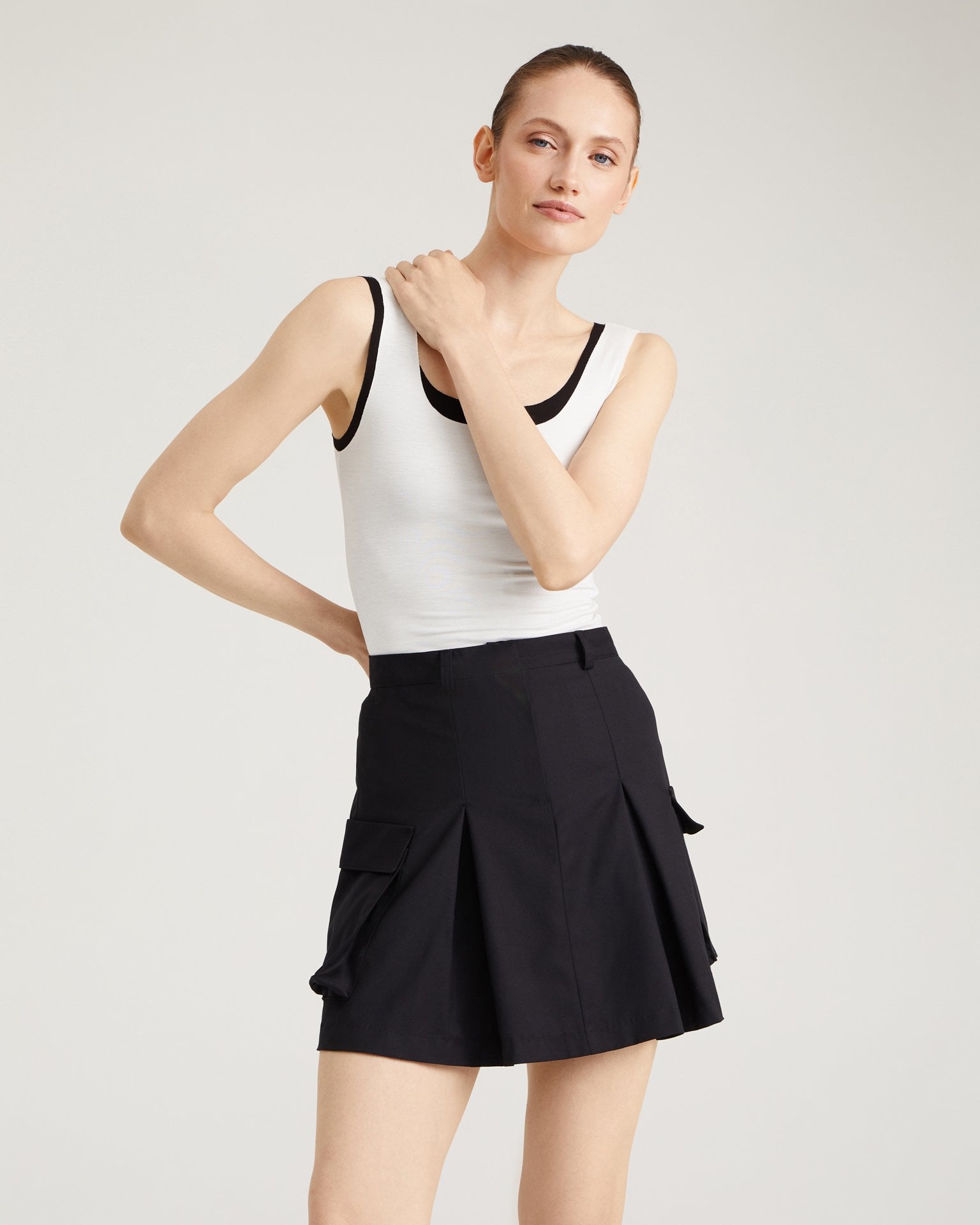Skirt with Pockets
