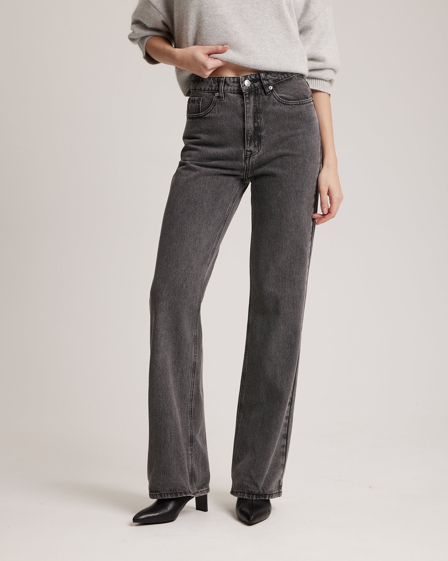 Light grey jeans, Light Grey — photo 2
