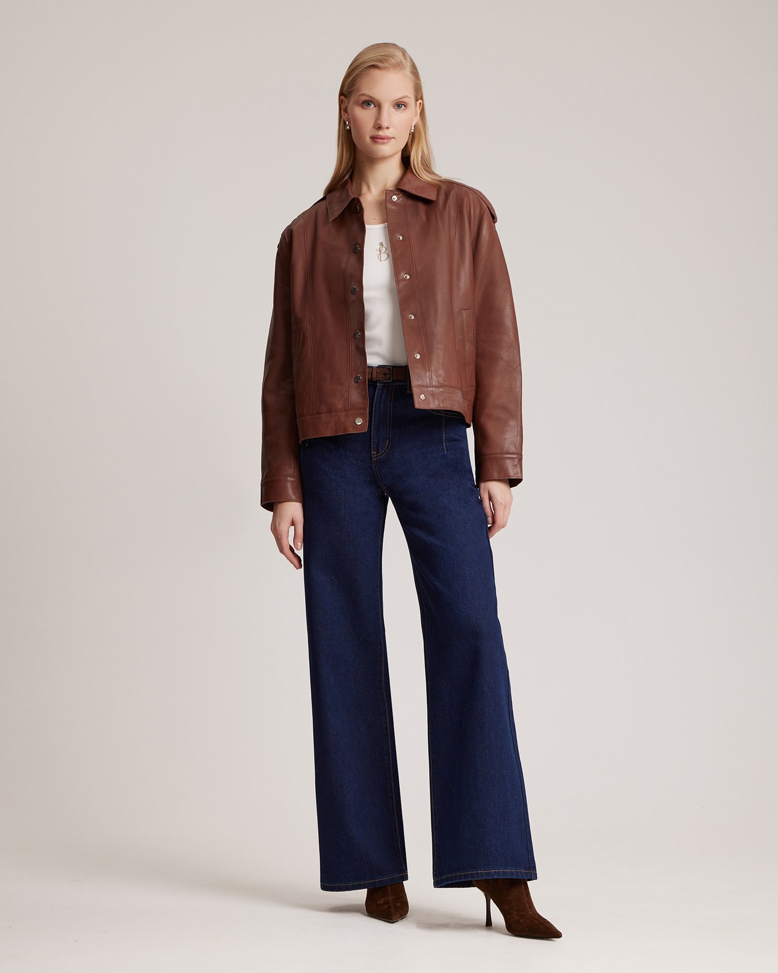 Wide-leg jeans