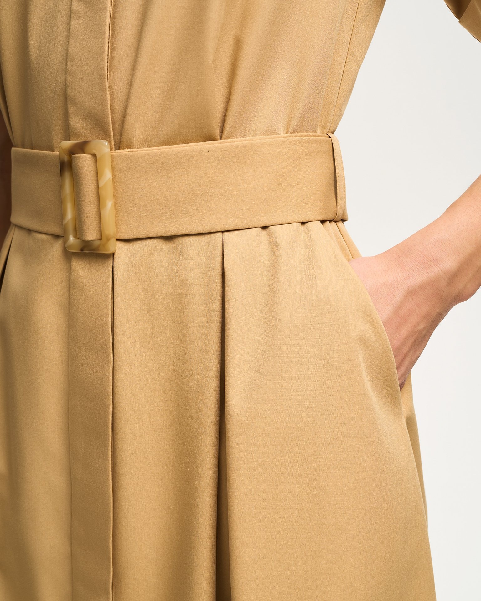 Sand-coloured dress, Sand — photo 5