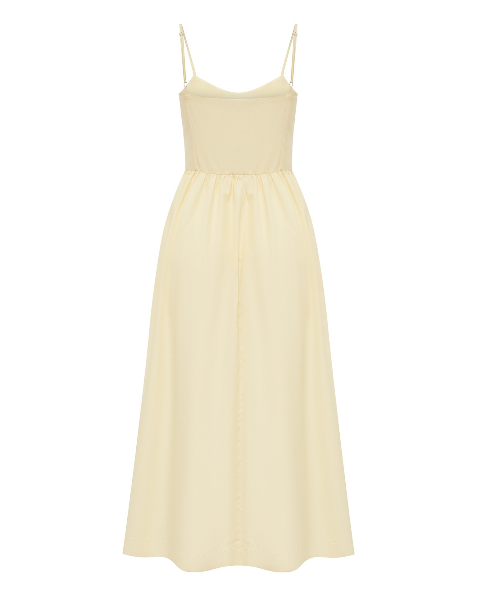 Butter-colored sundress, Yellow — photo 7