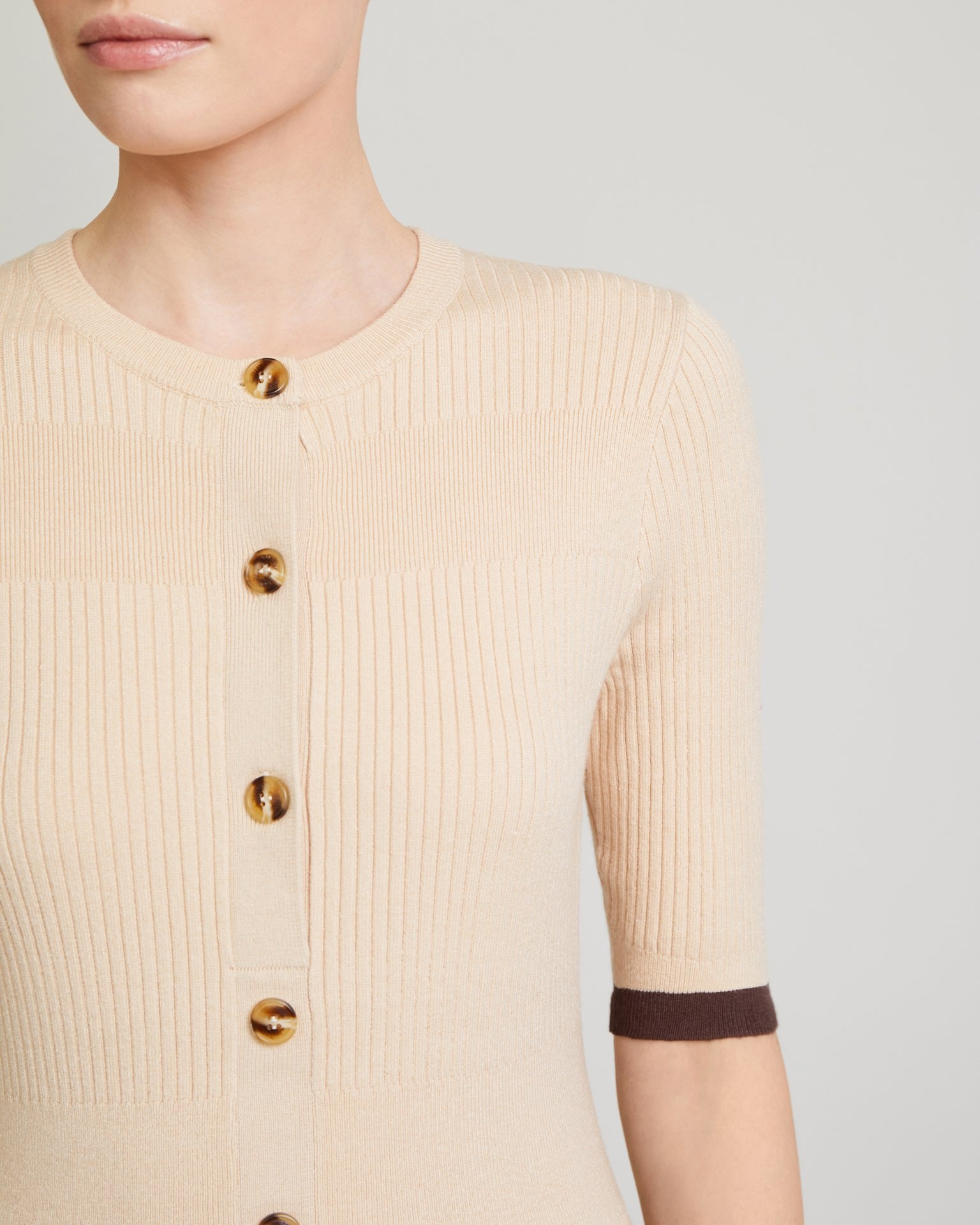 Beige dress, Beige — photo 6