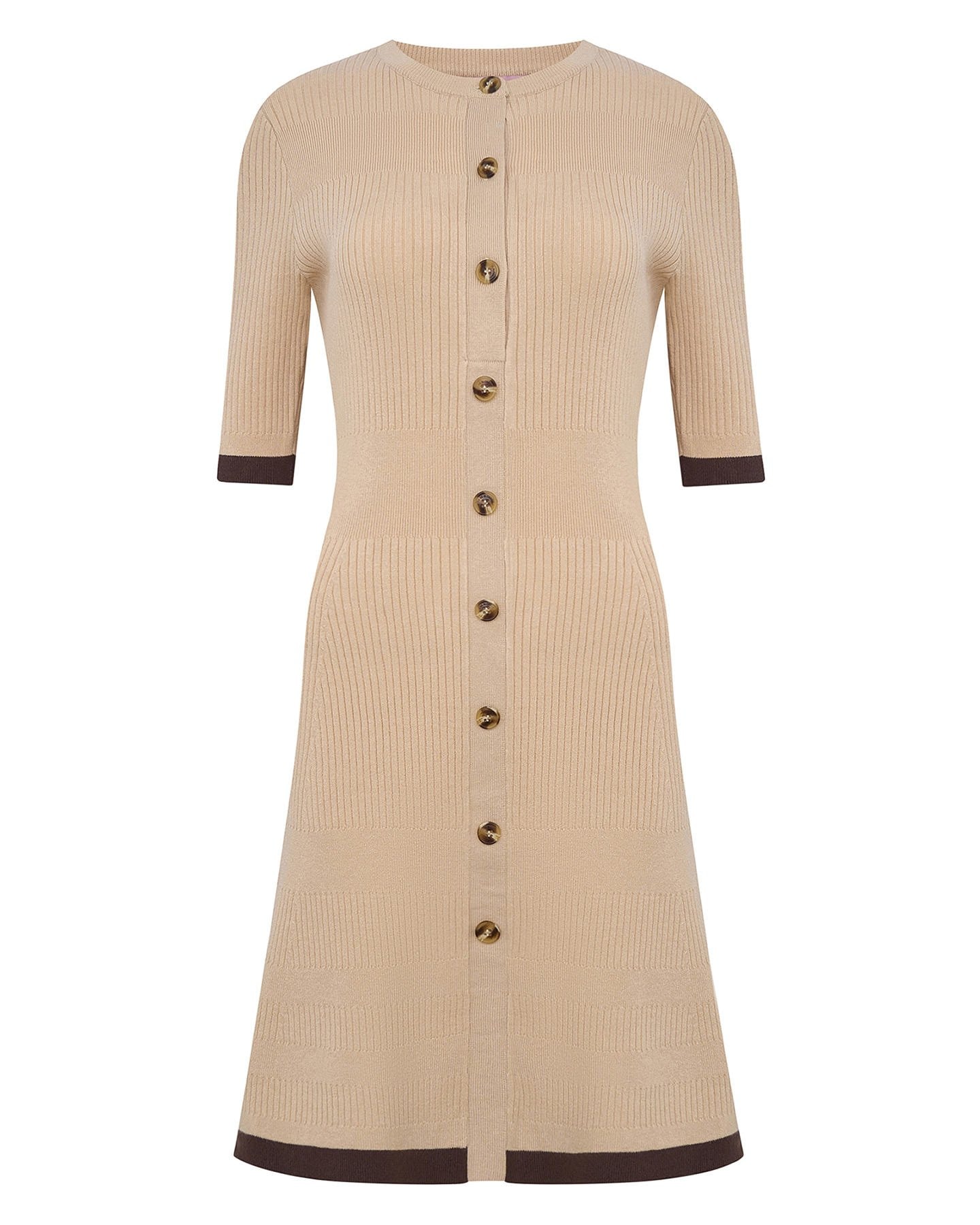 Beige dress, Beige — photo 3
