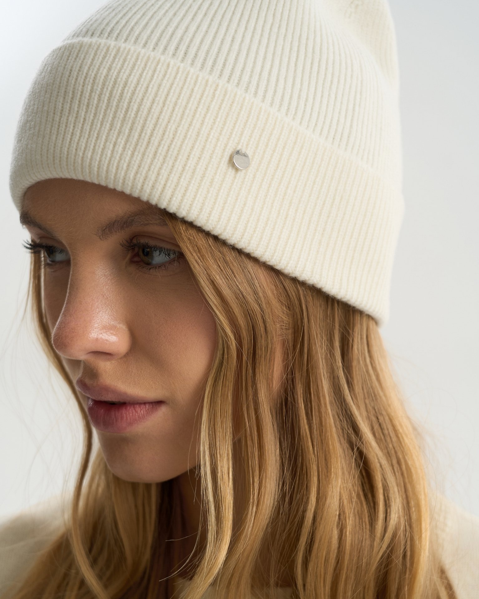 Blended wool beanie