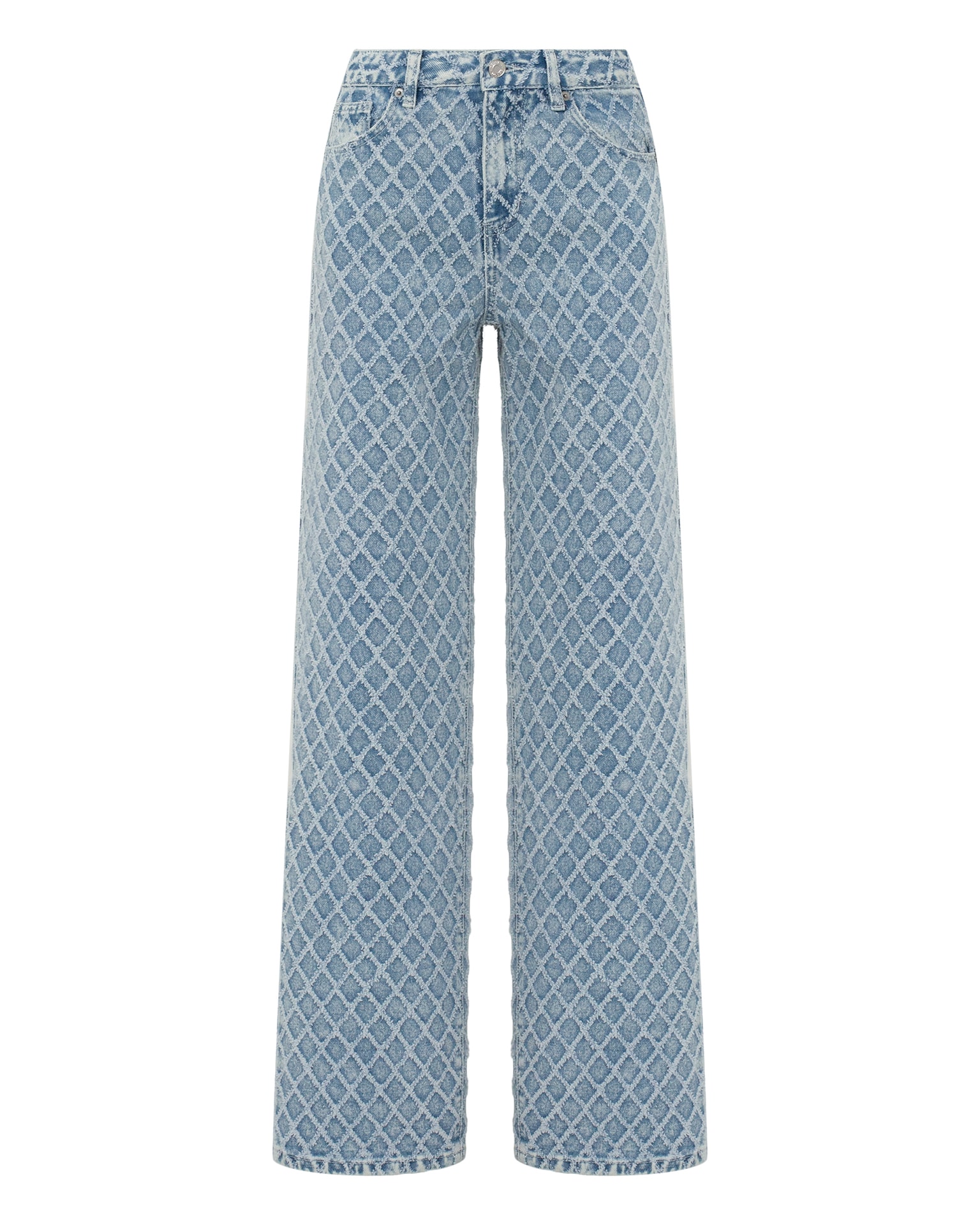 Textured jeans, Blue — photo 7