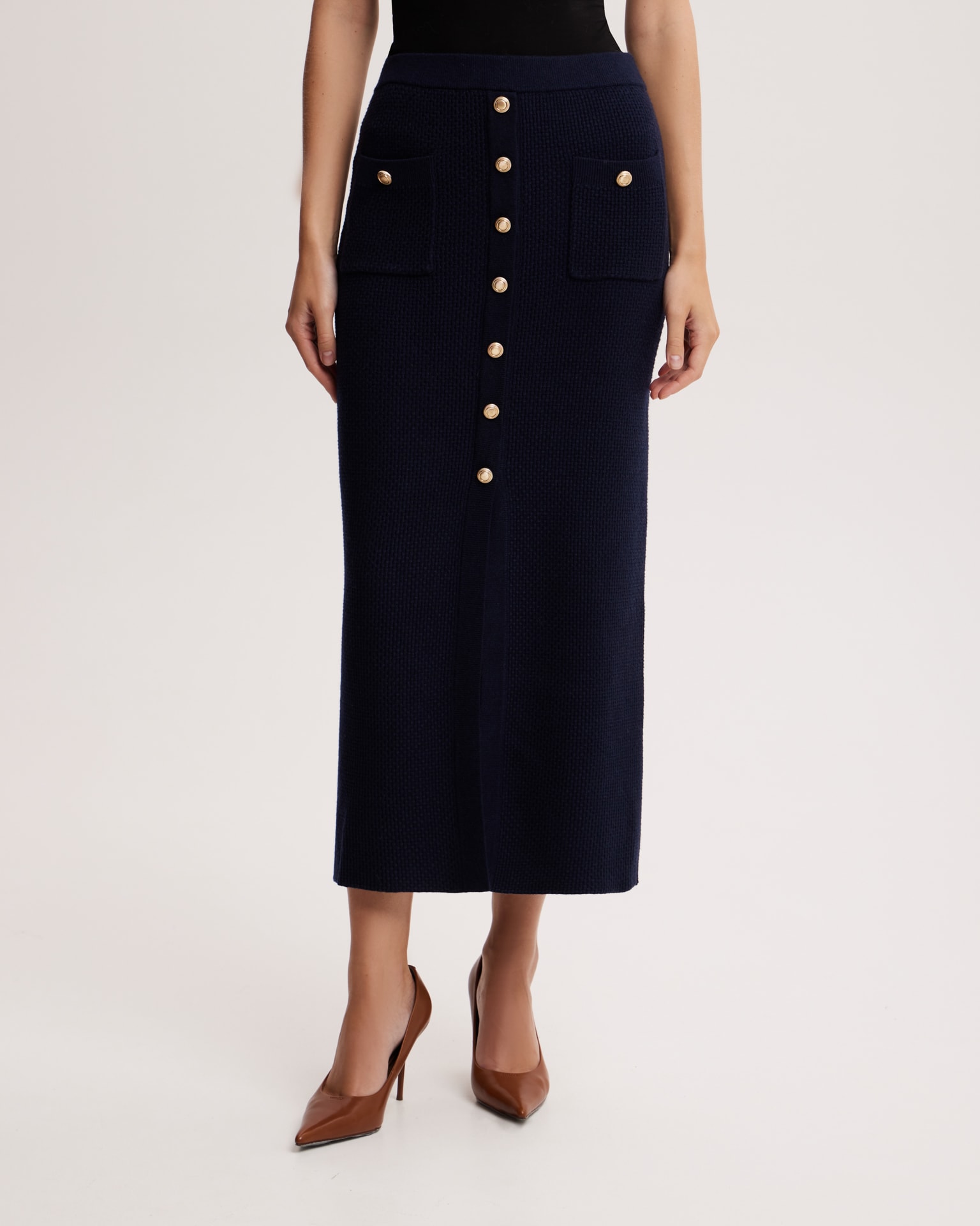 Midi skirt, Dark Blue