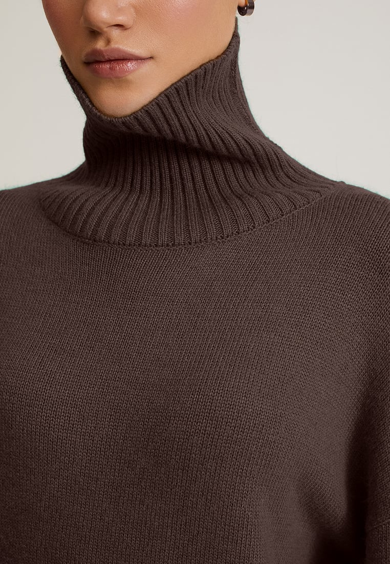 Turtleneck jumper