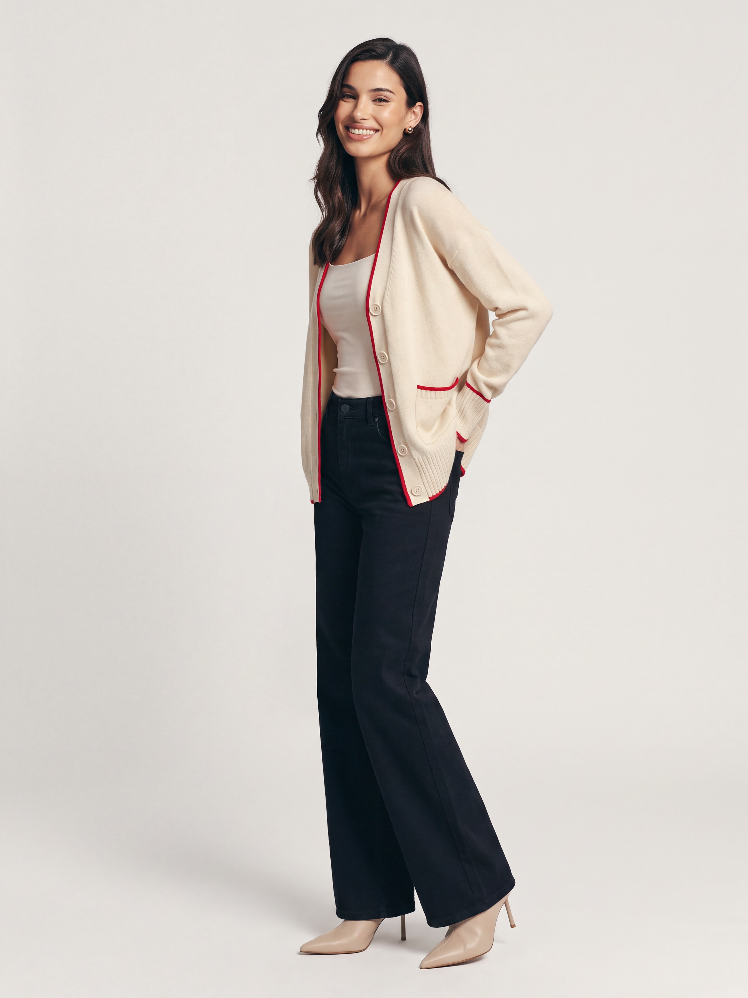 Milk-colored cardigan, Milk — photo 4